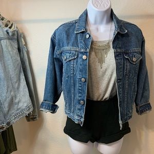VINTAGE ⚜️ 90’S GAP Denim Cropped Jacket